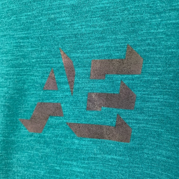 SOLD** American Eagle Teal Green Flex Tee - Picture 3 of 8